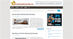 Desktop Screenshot of bestproteinbarsguide.com